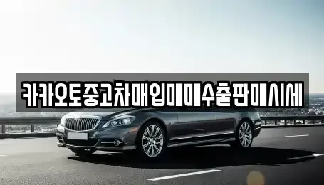 인천 중구 신흥동1가 중고차매입 전문 카카오토중고차매입매매수출판매시세