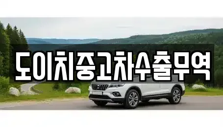 전라남도 목포시 경동1가 중고차매매 전문 도이치중고차수출무역