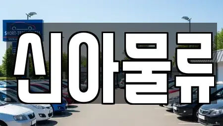 전북 익산시 왕궁면 중고차 전문 신아물류