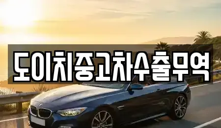 전북 익산시 왕궁면 중고차매매 전문 도이치중고차수출무역
