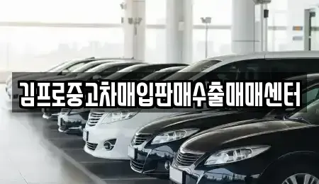전북 전주시 중고차매입 전문 김프로중고차매입판매수출매매센터