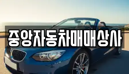 충청남도 논산시 채운면 중고차 전문 중앙자동차매매상사