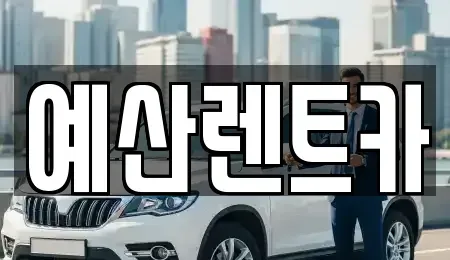 충청남도 예산군 오가면 렌트카 전문 예산렌트카