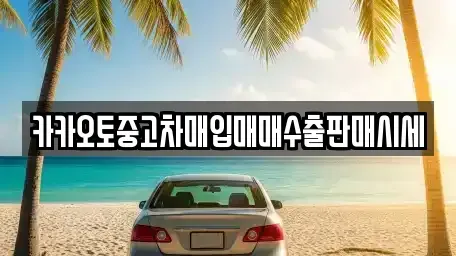 충청남도 홍성군 결성면 중고차 전문 카카오토중고차매입매매수출판매시세